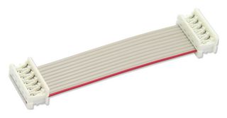 MP009140 - Ribbon Cable, IDC Receptacle to IDC Receptacle, 10 Ways, 5.9 ", 150 mm, 1.27 mm - MULTICOMP PRO