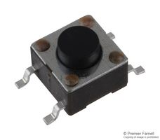 PTS645SK43SMTR92 LFS - Tactile Switch, PTS645 Series, Top Actuated, Surface Mount, Round Button, 260 gf, 50mA at 12VDC - C&K COMPONENTS