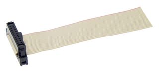 MP009174 - Ribbon Cable, IDC Receptacle to Free End, 20 Ways, 1.97 ", 50 mm, 1.27 mm - MULTICOMP PRO