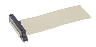 MP009181 - Ribbon Cable, IDC Receptacle to Free End, 26 Ways, 3.9 ", 100 mm, 1.27 mm - MULTICOMP PRO