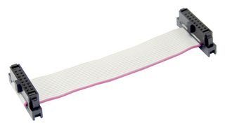 MP009206 - Ribbon Cable, IDC Receptacle to IDC Receptacle, 16 Ways, 5.9 ", 150 mm, 1.27 mm - MULTICOMP PRO