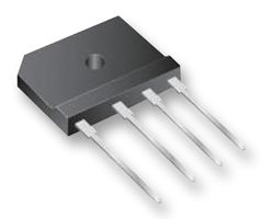 GBJ2002-F - Bridge Rectifier, Single Phase, 200 V, 20 A, GBJ, 4 Pins, 1.05 V - DIODES INC.