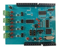 MAX33076ESHLD# - Evaluation Kit, MAX33076E, Interface, Half Duplex RS-485/422 Transceiver - ANALOG DEVICES