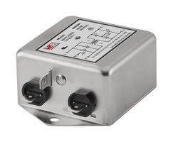 810912010112 - Power Line Filter, General Purpose, 250 V, 10 A, Single Phase, 1 Stage, Chassis Mount - WURTH ELEKTRONIK