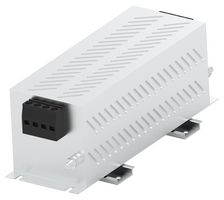 9-1609969-3 - Power Line Filter, General Purpose, 520 VAC, 55 A, Three Phase, 1 Stage, DIN Rail Mount - CORCOM - TE CONNECTIVITY
