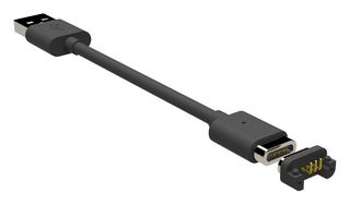 MP009333 - Magnetic Connector Cable Assembly, USB Type A Plug, Magnetic 3 Position Plug, 2 A, 1 m, 3.3 ft - MULTICOMP PRO