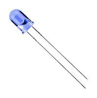 SLR343BN4T3F - LED, Blue, Through Hole, T-1 (3mm), 20 mA, 3.2 V, 470 nm - ROHM