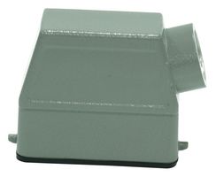 MP009405 - Heavy Duty Connector, Hood, Side Entry, Aluminium Body, 1 Lever, 16A - MULTICOMP PRO