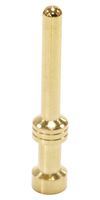 MP009695 - Heavy Duty Connector Contact, MP-16A CRIMPS, Pin, 16 AWG, Crimp, 16 A, Copper Alloy - MULTICOMP PRO