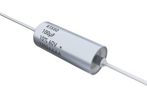 T550B507M035AH - Tantalum Polymer Capacitor, 500 µF, ± 20%, 35 V, B, 0.11 ohm, Axial Leaded - KEMET