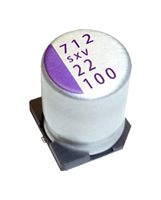 63SXV39MX - Polymer Aluminium Electrolytic Capacitor, 39 µF, 63 V, Radial Can - SMD, 0.05 ohm - PANASONIC