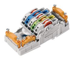 1957620000 - Panel Mount Barrier Terminal Block, 14-10AWG, 41 A, 800 V, 1 Pole, 1, Push In - WEIDMULLER