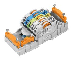 1269960000 - Panel Mount Barrier Terminal Block, 14-10AWG, 41 A, 800 V, 1 Pole, 1, Push In - WEIDMULLER