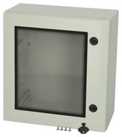 ARCA 505021W NO MP - Plastic Enclosure, 2-Point Lock, Cover w/Window, Multipurpose, Polycarbonate, 500 mm, 500 mm - FIBOX