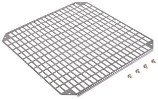 MPP ARCA 4040 - Plate, Perforated, Mounting, Galvanised Steel - FIBOX