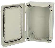 NEO ABS 322215 G - Plastic Enclosure, Hinged, Multipurpose, ABS, 320 mm, 220 mm, 150 mm, IK08, IP66, IP67 - FIBOX