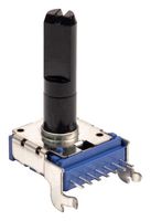 PRS14R-10115-103A3 - Rotary Potentiometer, 10 kohm, 1 Turns, Log (Audio), 50 mW, ± 20%, PRS14R Series - BOURNS