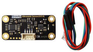 SEN0304 - Sensor Board, Ultrasonic, URM09, 3.3 V to 5.5 V DC, 20 mA, 50 Hz, Arduino and Raspberry Pi Board - DFROBOT