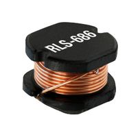 RLS-686 - Power Inductor (SMD), 68 µH, 99 mA, Unshielded, 1.05 A - RECOM POWER