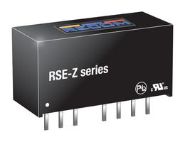 RSE-1205SZ/H2 - Isolated Through Hole DC/DC Converter, ITE, 4:1, 2 W, 1 Output, 5 V, 400 mA - RECOM POWER