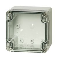 PCT 080807 ENCLOSURE - Plastic Enclosure, Multipurpose, Polycarbonate, 80 mm, 82 mm, 65 mm, IK07, IK08, IP66, IP67 - FIBOX