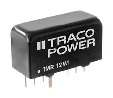 TMR 12-1221WI - Isolated Through Hole DC/DC Converter, ITE, 4:1, 12 W, 2 Output, 5 V, 1.2 A - TRACO POWER