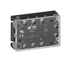 2345984-6 - Solid State Relay, SPST-NO, 40 A, 480 VAC, Panel Mount, Screw, Zero Crossing - POTTER&BRUMFIELD - TE CONNECTIVITY