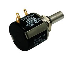 534B1202JC - Rotary Potentiometer, 2 kohm, 10 Turns, Linear, 2 W, ± 5%, 534 Series - VISHAY