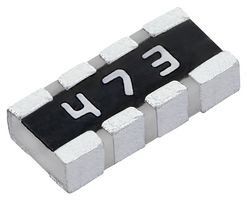 MCPNF43JTFX0150 - Fixed Network Resistor, 15 ohm, Isolated, 4 Resistors, 0603 [1608 Metric], Convex, ± 5% - MULTICOMP PRO