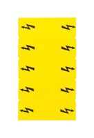 8WH9060-5BA06 - Accessory, Yellow, Siemens ALPHA FIX Series 2.5mm² 8WH Terminal Blocks, Warning Cover - SIEMENS