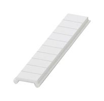 8WH8121-0AB25 - Terminal Block Marker, White, Labeling Plate, Siemens ALPHA FIX Series 8WH Terminal Blocks - SIEMENS