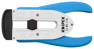 12 85 110 SB - Stripping Tool, 0.125mm Fibre Optics Cable, Plastic - KNIPEX