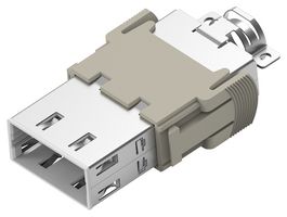 T2111322101-001 - Heavy Duty Connector, Module, 32 Contacts, Plug, Crimp Pin - Contacts Not Supplied - AMP - TE CONNECTIVITY