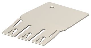 T0920013670-000 - Connector Accessory, Bended, Shield Plate, AMP HK-HDW3/1/1 Heavy Duty Connector Male Inserts - AMP - TE CONNECTIVITY