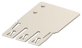 T0920013670-001 - Connector Accessory, Straight, Shield Plate, AMP HK-HDW3/1/1 Heavy Duty Connector Female Inserts - AMP - TE CONNECTIVITY