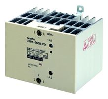 G3PA-260B-VD DC5-24 - Solid State Relay, SPST-NO, 60 A, 240 VAC, DIN Rail, Screw, Zero Crossing - OMRON INDUSTRIAL AUTOMATION