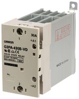 G3PA-430B-VD DC12-24 - Solid State Relay, 30 A, 30 VDC, DIN Rail, Screw, Zero Crossing - OMRON INDUSTRIAL AUTOMATION