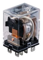 LY2N AC24 - Power Relay, DPDT, 24 VAC, 10 A, LY Series, Socket, Non Latching - OMRON INDUSTRIAL AUTOMATION