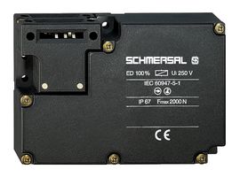 101195901 - Safety Interlock Switch, AZM 161 Series, 5PST-NC, SPST-NO, Cage Clamp, 230 V, 4 A, IP67 - SCHMERSAL