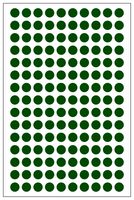 MP010409 - Label, Round, Self Adhesive, 12 mm, Paper, Green - MULTICOMP PRO