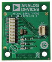 ADCMXL_BRKOUT/PCBZ - Breakout Board, ADcmXL3021 Triaxial Vibration Sensor Module, ADcmXL FX3 Interface Board - ANALOG DEVICES