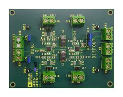 AD8224-EVALZ - Evaluation Board, AD8224, JFET Input Instrumentation Amplifier, Rail-to-Rail, Dual Channel - ANALOG DEVICES