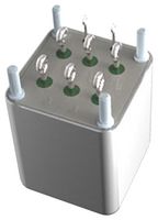 1-1617829-2 - Power Relay, 3PST-NO-DM, 28 VDC, 25 A, FCC-325 Series, Stud, Non Latching - CII - TE CONNECTIVITY
