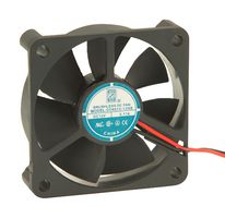 OD6015-12HB - DC Axial Fan, 12 V, Square, 60 mm, 15 mm, Ball Bearing, 20.2 CFM - ORION FANS