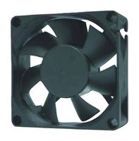 OD7025-12HBXC01A - DC Axial Fan, 12 V, Square, 70 mm, 25 mm, Ball Bearing, 57 CFM - ORION FANS