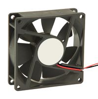 OD8025-24HSS - DC Axial Fan, 24 V, Square, 80 mm, 25 mm, Sleeve Bearing, 40.1 CFM - ORION FANS