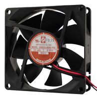 OD8025-48HBIP68 - DC Axial Fan, 48 V, Square, 80 mm, 25 mm, Ball Bearing, 40 CFM - ORION FANS