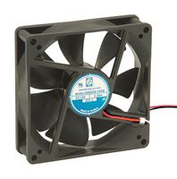 OD9225-12HB - DC Axial Fan, 12 V, Square, 92 mm, 25 mm, Ball Bearing, 60.2 CFM - ORION FANS