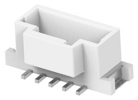 1-2232829-5 - Pin Header, Natural, Key A, Wire-to-Board, 2 mm, 1 Rows, 5 Contacts, Surface Mount Straight - TE CONNECTIVITY