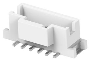 1-2232829-6 - Pin Header, Natural, Key A, Wire-to-Board, 2 mm, 1 Rows, 6 Contacts, Surface Mount Straight - TE CONNECTIVITY